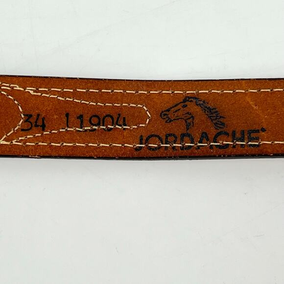80s Jordache western belt 1980s vintage - Picture 5 of 8